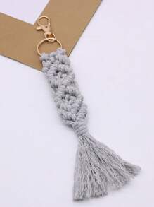 Rope Woven Cute Key Chain Pendant, Versatile Accessory For Bags, Clothing Gift Souvenir Travel Essentials Travel Accessories Vacation Summer Holiday Back To School