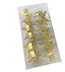 Móc treo rèm tắm hình nơ bằng hợp kim kẽm thanh lịch - Vòng treo rèm trang trí cho phòng tắm & rèm cửa sổ, phụ kiện sang trọng chống gỉ (Bộ 12 cái) Trang trí phòng tắm mùa thu - màu đen - Xem 5