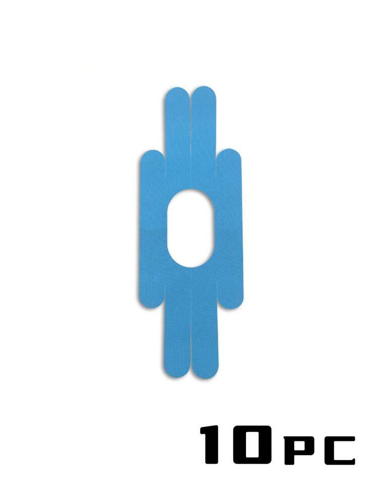 10pcs/Pack Elastic Sports Tapes - Waterproof Muscle Support Adhesive Strips, Useful For Pain Relief, Great For Athletes, Knee, Shoulder And Elbow Injury Prevention Gym Gym Accessories Bandages Sports Tape - Multicolor - View 18