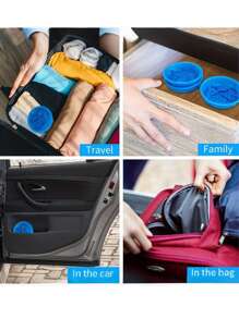 10pcs Portable Anti-Leak Vomit Bags - Comfortable Vomit Bags For Travel, Morning Sickness And Motion Sickness, Convenient, Odor-Resistant And Durable, Essential Household Item For Adults And Pregnant Women
