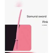 1pc 3D Printing Retractable Samurai Sword - Same As Internet Celebrity Popular Model - Gift - Birthday Gift - Party Decoration