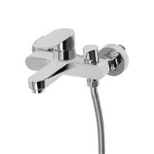 YUNRUX Bathtub Faucet Chrome Waterfall Mixer Tap Bath Faucet With Hand Shower