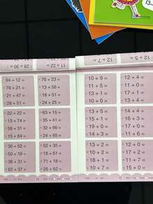 Christmas Decoration 1pc Handwriting 80 Pages/ Book Of Children's Addition And Subtraction Learning Mathematics Chinese Character Strokes Exercise Books(Some Parts Are Sent Random),Toddler Books,Math Teacher,Counting Math