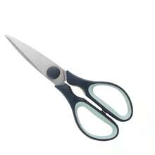 Tijeras de cocina con mango azul y negro - Negro - Ver 1