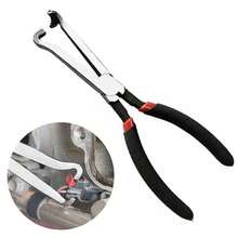 2pcs Elbow+Straight Head Disconnect Pliers For Automotive Electrical Connection - Black - View 4