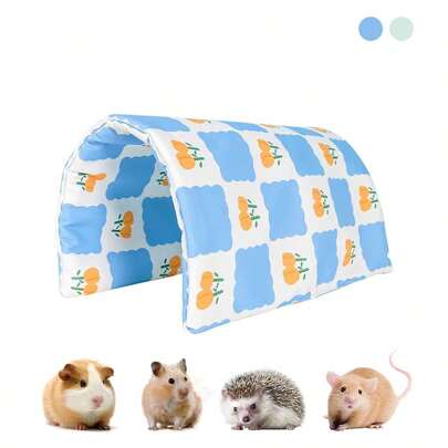 ITANDME Esconderijo para Porquinho-da-Índia, Túnel para Porquinho-da-Índia, Cama para Porquinho-da-Índia, Túneis Laváveis para Coelhos Internos, Esconderijo para Coelhos, Brinquedos para Porquinho-da-Índia em Gaiolas, Casa para Animais Pequenos Adequada para Hamsters, Ratos, Ouriços