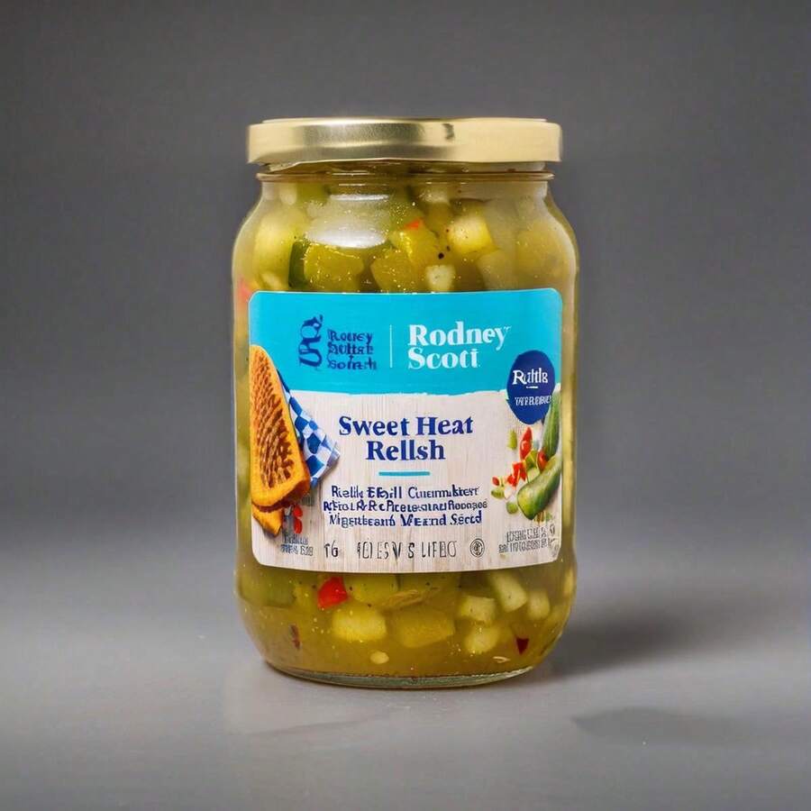 Sweet Heat Relish - 16 Fl Oz Collabs| Rodney Scott - Brown - View 1