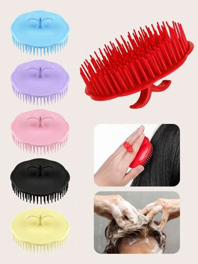 NEFOUME 1set Hair Washing Brush, Scalp Massage Brush, Dandruff Cleaning Brush, Shower Scalp Shampoo Brush, Scalp Massager, Deep Cleansing Hair Shower Brush, Men's Hand Brush, Beard Brush, Pet Grooming Round Palm Brush, Back To School, Travel Holiday Essentials, Hair Accessories For Women, Brushes, Edge Brush, Edge Brush Hair Comb, Hair Brush Set, Comb Hair, Mini Hair Brush, Detangling Brush, Hair Products, Hair Tools, Hair Stuff, Hair Care, Curly Hair Brush, Barber, Hairdressing Equipment, Travel Essentials, Hairstyle, Hairdressing,Hair Brush,Slick Back Brush,Styling Brush,Curly Hair Brush,Edge Brush,Hair Comb,Brush Hair,Hair Brush Set,Comb Hair,Comb For Curls,Detangling Brush,Hair Brush For Women,Hair,Travel,Hair Products,Hair Tools,Hair Stuff,Barber,Barber Accessories,Barbershop,Hairdressing Equipment