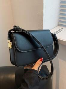 迷你复古可调节肩带单肩包