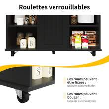 Kitchen Island Compact Kitchen Cabinet With Plenty Of Space For Cooking Utensils And Everyday Needs In The Dining Room Or Kitchen