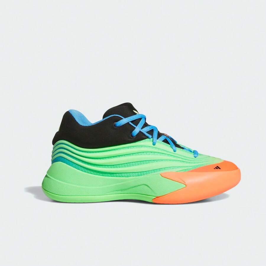 Adidas 男童 DAME X J 篮球鞋，低帮，JP8635