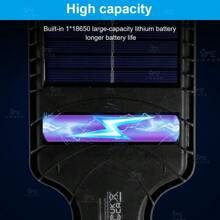 144COB 灯芯户外太阳能壁灯，带遥控器的自动太阳能灯，太阳能充电安全泛光灯，3 种照明模式 LED 太阳能灯，太阳能灯，无线太阳能灯，长效太阳能灯，适用于户外路灯、庭院灯