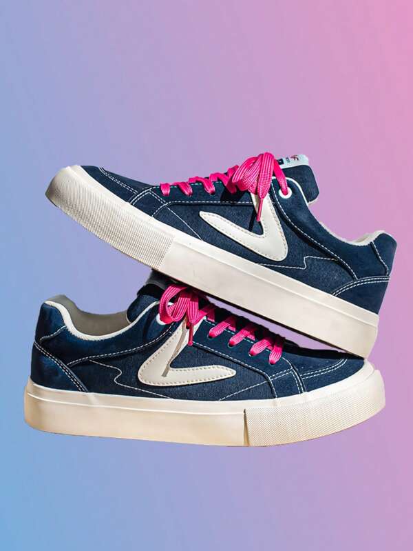 A Pair Of Men's Outdoor , Versatile, Breathable, Anti Slip, Low Cut Casual Sports Shoes