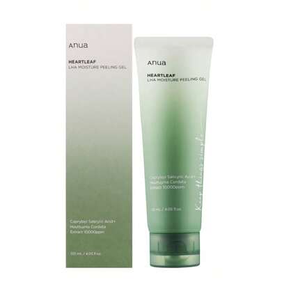 Anua Heartleaf LHA Moisture Peeling Gel 120ML - Purifying Exfoliating Gel