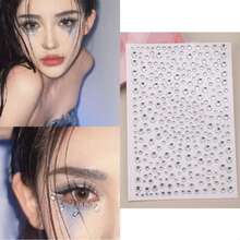 3 件/1 件 3D 人造珍珠贴纸自粘，人造珍珠贴纸发饰 DIY 配件，亚克力多功能发饰，美甲装饰，化妆装饰（1 张共 325 颗人造珍珠），美发工具