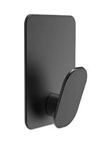 Gancho de acero inoxidable, gancho adhesivo sin perforar para el baño, detrás de la ropa en la puerta, gancho de metal