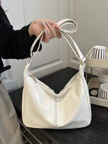 灯芯绒休闲百搭日系单肩斜跨手提包时尚学生简约饺子包