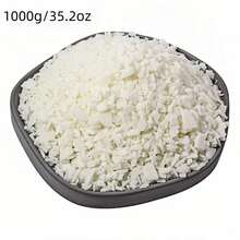 100g/500g/1000g，乳白色碎片/颗粒大豆蜡块优质椰子蜡，用于DIY香薰蜡烛制作材料，大豆蜡烛，装饰蜡烛，香薰蜡烛制作，自制蜡烛蜡 - 椰子蜡混合物 - 奶油混合物，适用于高负荷香氛配方 - 彩色 - 查看 14