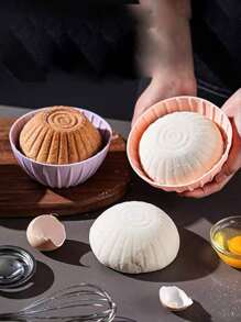 1pc Fermented Silicone Basket Baking Dough Rattan Basket Mold, European Bread Basket Proofing Bread Loaf Proving Basket, Homemade Breadmaking Tool