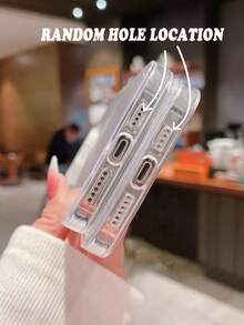 Precision Perforated High Transparency Bat Fish Starry Sky Spotted White Ocean Painted Anti-Drop Transparent Phone Case Compatible With IPhone Compatible With Phone Case Protective Cover Waterproof Shockproof Scratch Resistant - Multicolor - View 6