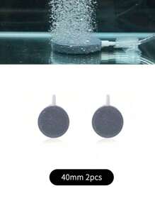 1 Piece Aquarium Air Bubble Stone, Variety Of Sizes Available, Aquarium Pump Bubble Disk, Oxygen Plate, Air Diffuser