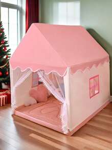 1 pezzo Castello da favola, tenda per bambini, casetta gioco per interni per ragazze, piccola casa per ragazzi, casa da principessa dei sogni, casa gioco a castello, casa dei sogni da principessa, base segreta per giocare