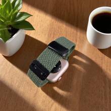 Elegant Braided Nylon Watch Band With Magnetic Buckle For Apple Watch Series 10 46mm 42mm 9 8 7 45mm 41mm Se 6 5 4 44mm 40mm Band 3 42mm 38mm Strap - S10-42 41 40 38mm - View 14