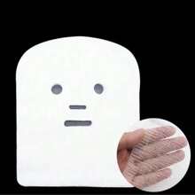 100片装护肤纱布面膜，海藻软面膜粉美容纱布垫