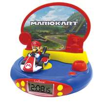 Nintendo Mario Kart 3D Character Projector Clock With Sounds From The Video Game - Multicolor - View 2