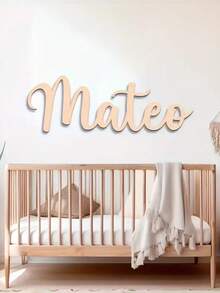 定制木质铭牌 | 字母墙饰 | 房间装饰 | 墙面装饰 | 铭牌 | 房间装饰 | 木质标牌 | 波西米亚风格