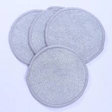 BATENG 5/10/20Pcs Reusable Makeup Remover Pads – Natural Facial Cleansing Sheets, Bamboo Rounds, Gentle Exfoliating Scrub, Deep Cleansing Makeup Removal Sponge, Neutral Plant Fragrance-Free Skin Care Tools For Men And Women, Quick Makeup Removal For All Skin Types, Includes Washable Bag For Laundry & Storage