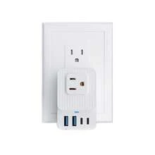 American Standard Power Socket Household Wiring Board Desktop Socket - Blanco - Ver 2