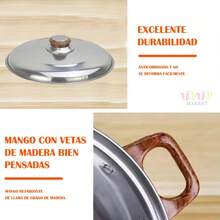 Juego de utensilios de cocina de 5 piezas, juego de utensilios de cocina, juego de utensilios de cocina de acero inoxidable, juego de utensilios de cocina de 5 piezas, olla con tapa, olla para cocinar, olla para cocinar de acero inoxidable, juego de ollas para cocinar de acero inoxidable, olla para guisar, olla para hervir, juego de ollas para sopa de acero inoxidable, accesorios de cocina, con asas, con tapa, resistente y duradero, fácil de limpiar, simple de usar, buena calidad y bajo precio, adecuado para cocina, camping, viajes, restaurante (plata)