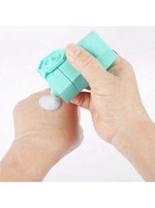 1 Piece Silicone Travel Refillable Bottle Set, Toiletry & Cosmetic Containers For Shower Gel, Lotion, Shampoo