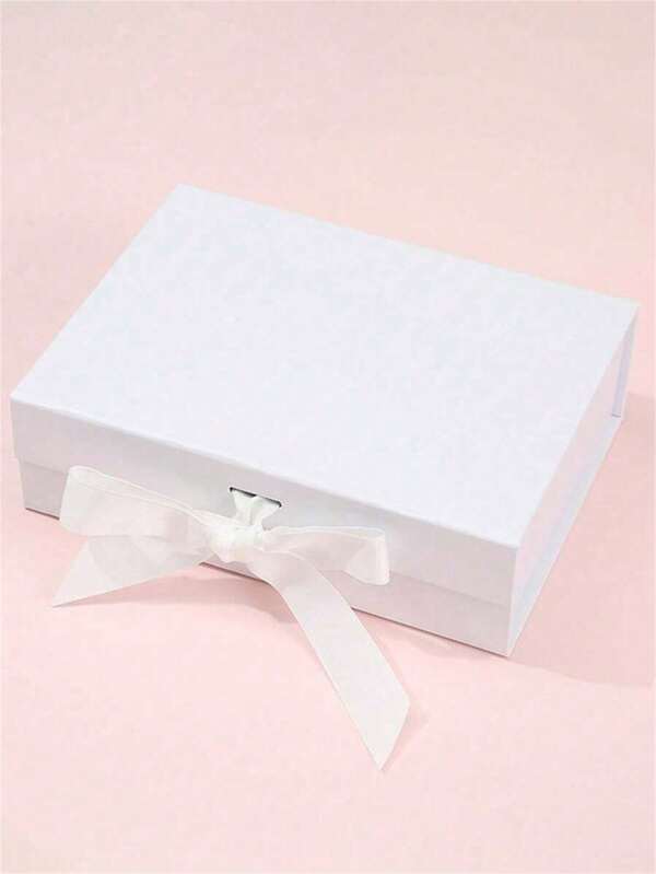 1pc Magnetic Gift Box, One Piece Flip Folding Box, Party Gift Box, Designed Specifically For Christmas, Wedding, Valentine's Day, And Birthday Gifts