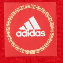 阿迪达斯运动休闲撞色长袖连帽衫和长裤两件套 HC2733 - 紅色 - 查看 4