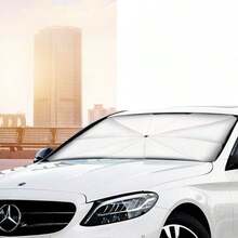 Car Windshield Sun Shade, Portable Foldable Sunshade For Summer