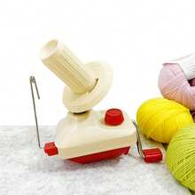 Hand Operated Yarn Ball Winder Manual Wool Yarn String Winder With Tabletop Clamp - Multicolor - View 2