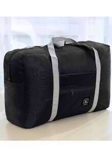 1pc Foldable Large Capacity Travel Bag, Lightweight Luggage Duffel Bag Suitable For Sports, Travel, Vacation, Back To School, Weekend Trip, Overnight, Travel Storage, Airport Travel Clothes, Travel Essentials, Luggage Bag, Christmas Gift Ideas, For Women, Girls, Mom, Mother's Friend, Birthday, Fitness Bag, Sports Bag, Training Bag, Holiday, Thanksgiving, Thank You Gift