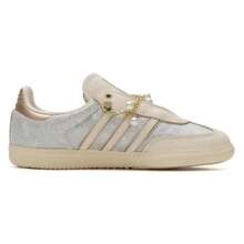 Adidas 女鞋運動鞋低筒繫帶板鞋 SAMBA OG W 日常戶外旅遊鞋休閒鞋 JQ2616 - 奇妙白/亮白/淺灰 - 查看 8