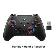 Lenovo S02 Wireless Controller Dual Hall Linear Trigger (0.1mm Accuracy) 3D Hall Rocker (Never Drift) Ultra-Low Latency PC/PS/Switch/Mobile Phone Four-Terminal Matching - Classic Black - View 2