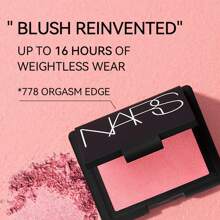 Nars Mini Powder Blush Orgasm, 16H Long-Wear & High-Impact Color 0.09oz / 2.5g - Orgasm
