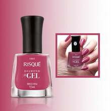 Risqué Risque Diamond Gel Nail Polish Various Colors Wholesale Resale - Choose Your Color - 粉紅芙蓉 - 查看 1