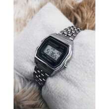 Women's Retro Mini Vintage Digital Watch - Black - View 3