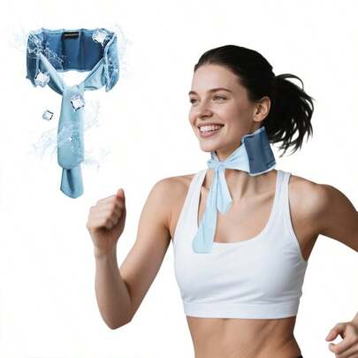 Túi chườm đá làm mát cổ có thể tái sử dụng, Túi chườm đá Cold Sensation, Khăn làm mát thể thao ngoài trời, Vật dụng thiết yếu cho hoạt động ngoài trời mùa hè