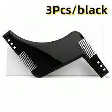 Beard Shaping Comb Styling Template, Beard Shaping Comb & Template Tool For Men's Daily Grooming & Styling ﻿