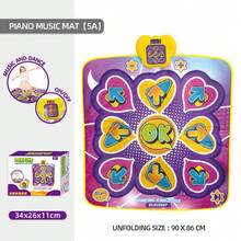 Thảm chơi âm nhạc cho trẻ em - Thảm đàn piano in hình dấu chân khủng long, Thảm chơi nhạc, Thảm đàn piano chân cho bé, Thảm tập bò âm nhạc giáo dục sớm, Thảm đồ chơi nhảy múa âm nhạc cho trẻ nhỏ, Thảm đồ chơi bàn phím đàn piano cho trẻ em, Quà tặng trò chơi tương tác giữa cha mẹ và con cái, Thích hợp cho bé trai và bé gái từ 3 tuổi trở lên, Quà tặng sinh nhật, lễ hội hoàn hảo cho trẻ em. - Nhiều màu - Xem 10