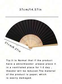 Set de 3/15/30 piezas de abanicos plegables de madera rosa con bolsa de regalo y tarjeta de agradecimiento. Abanicos plegables de bambú para la novia, damas de honor, decoraciones de bodas y fiestas, accesorios de verano perfectos para mujeres.