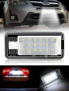 2pcs LED License Plate Lights Are Compatible With AUDI For A3, S3, A4, S4, A6, C6, A8, S8, Q7 - Multicolor - View 2