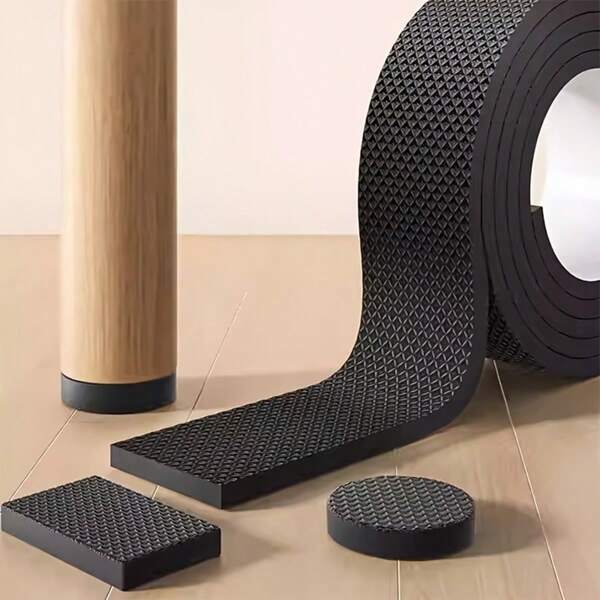 Protectores antideslizantes para patas de silla, tazas autoadhesivas para muebles, almohadillas de reducción de ruido para patas de mesa y silla, superficie de metal duradera, con protectores de esquinas, sin alimentación requerida